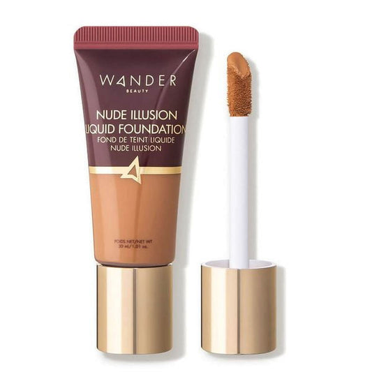 Wander Beauty Nude Illusion Liquid Foundation - Rich