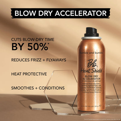 Bumble and Bumble Heat Shield Blow Dry Accelerator 4.2oz/125ml