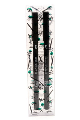 Outdoor Girl OG Eyeliner Jet Black Duo Pack, Blackest Black  .04oz