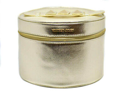 Victoria's Secret Vinyl Train Case with Zipper Available in Gold, Pink & Black