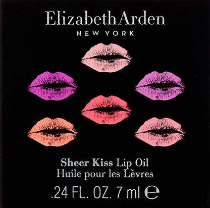 Elizabeth Arden Tropical Escape Sheer Kiss Lip Oils, Coral Caress, 0.23 oz.