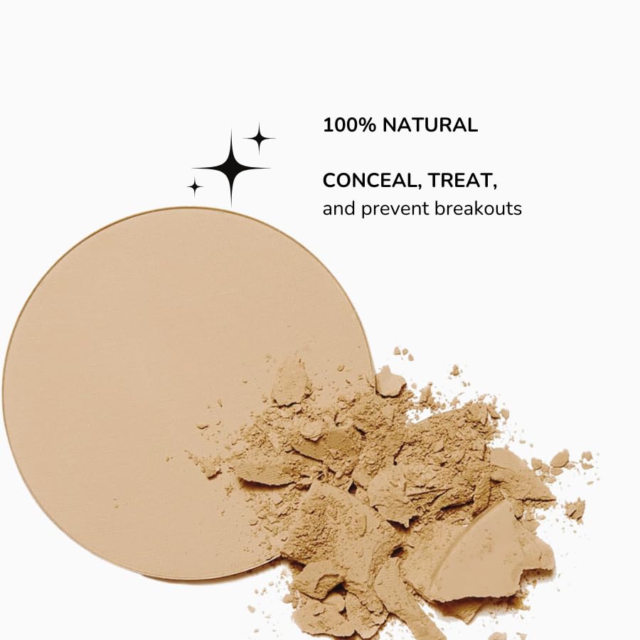 100% Natural EMANI Vegan Cosmetics Flawless Matte Foundation