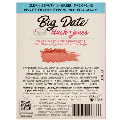 The Balm Big Date Powder Blush