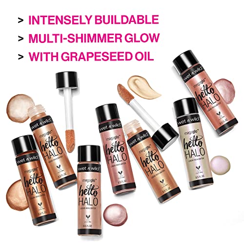 wet n wild MegaGlo Hello Halo Liquid Highlighter, Guilded Glow