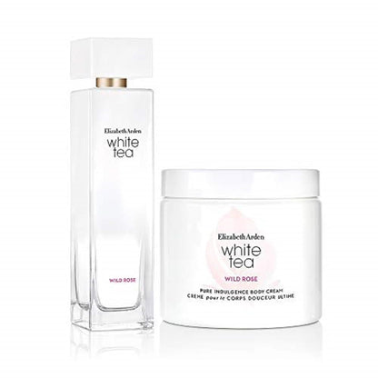 Elizabeth Arden White Tea Wild Rose Pure Indulgence Body Cream 13.5 oz