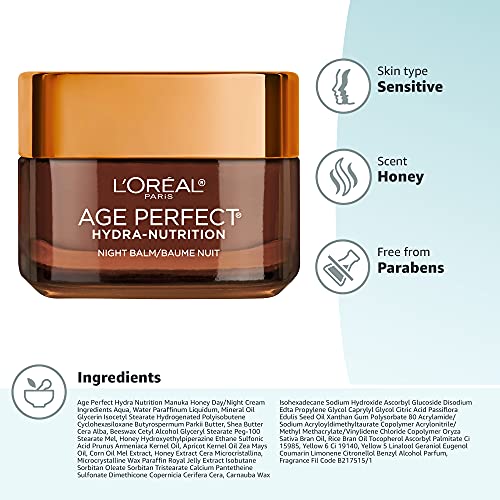 L'Oreal AGE PERFECT Cell Renewal Hydra-Nutrition Moisturizer for Mature Dull Skin 1.7oz