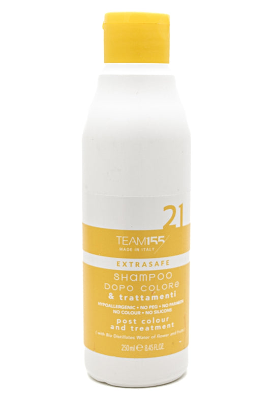 Team 155 EXTRA SAFE 21 Post Colour and Treatment Shampoo  8.45 fl oz
