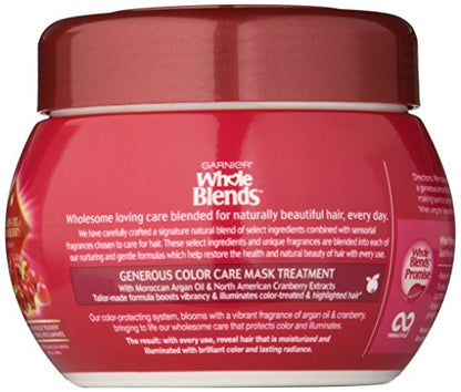 Garnier Whole Blends with Argan Oil & Cranberry Extracts, Color Care