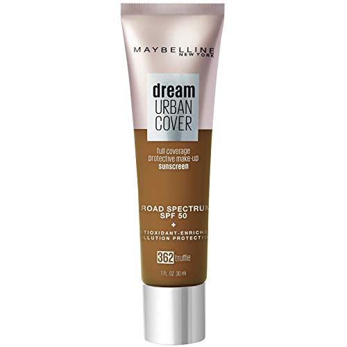 Maybelline Dream Urban Cover Full Coverage Foundation Makeup, SPF 50