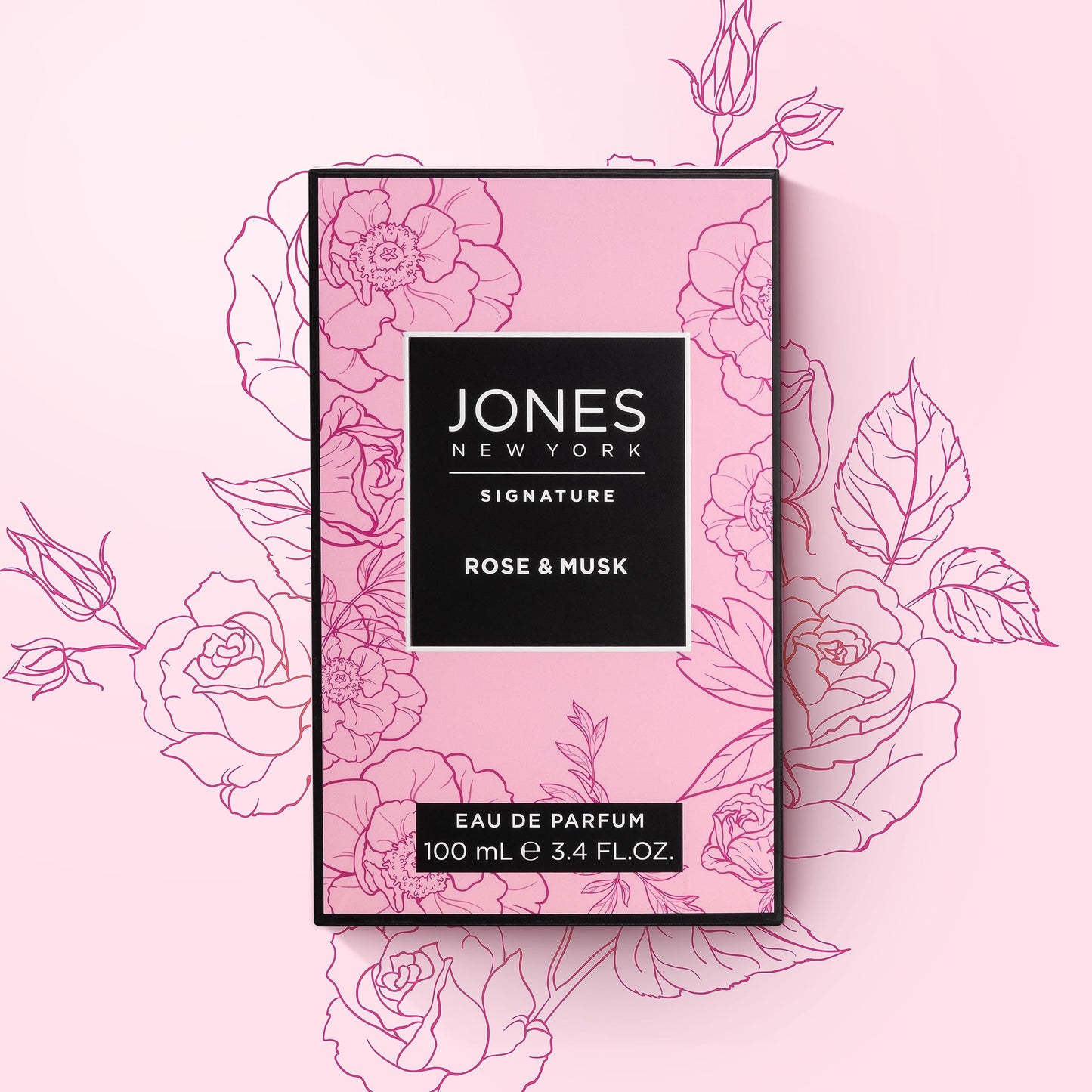 Rose & Musk by Jones New York, 3.4 oz EDP Spray for Women