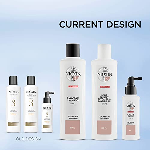 Nioxin Cleanser 3, Normal to Thin Looking Hair  10 fl oz