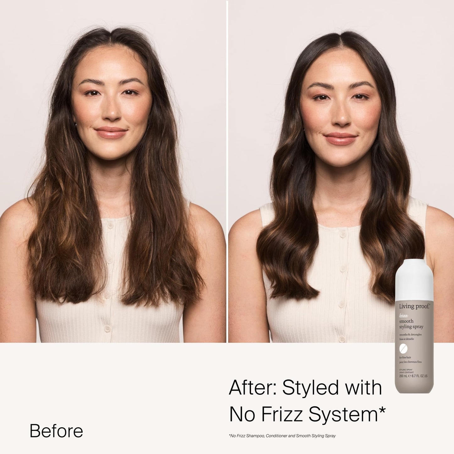 Living Proof No Frizz Smooth Styling Spray by Living Proof, 6.7oz Styling Spray