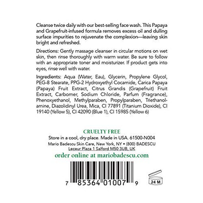 Mario Badescu Skincare Enzyme Cleansing Gel 8 Fl Oz.