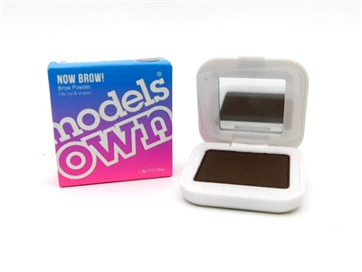 Models Own Now Brow! Brow Powder : Deep Brown  .07 oz