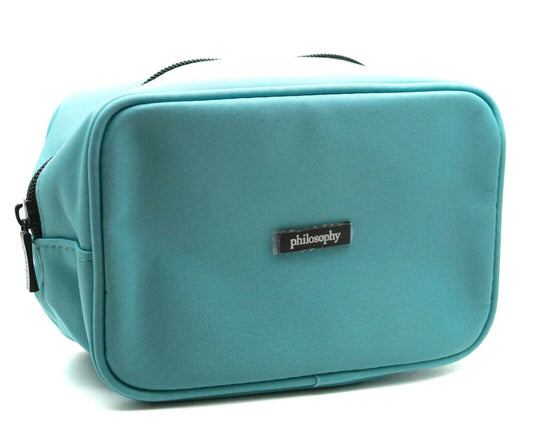 Philosophy Teal Cosmetic/Travel Case  @ 4"x6"