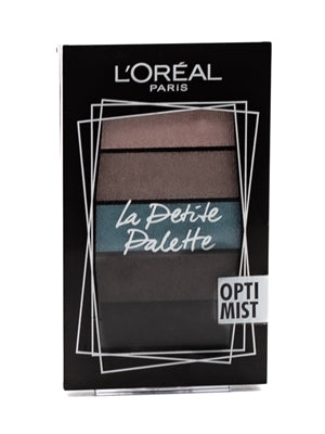 L'Oreal LA PETITE PALETTE Optimist Mini Essential Shade Eyeshadow Palette,  .02oz x 5 Optimist