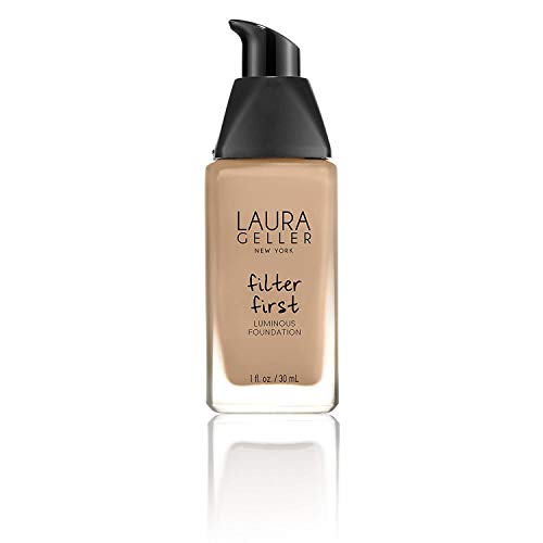 Laura Geller FILTER FIRST Luminous Foundation, Golden Medium  1 fl oz