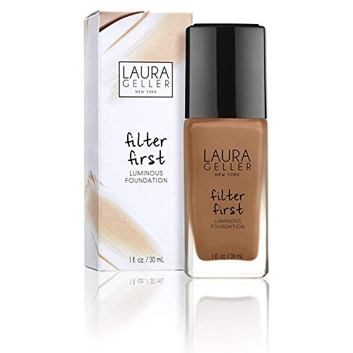 Laura Geller FILTER FIRST Luminous Foundation, Pecan  1 fl oz