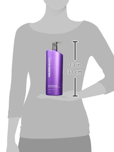 Keratin Complex BLONDESHELL Debrass & Brighten Conditioner  33.8 fl oz