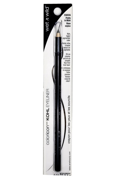 Wet n Wild  COLORICON Kohl Eyeliner. Baby's Got Black   .04oz