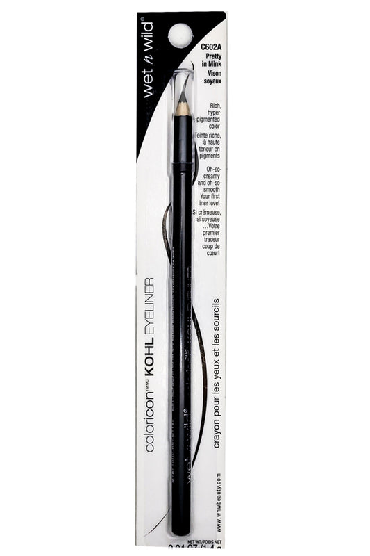Wet n Wild  COLORICON Kohl Eyeliner. Baby's Got Black   .04oz