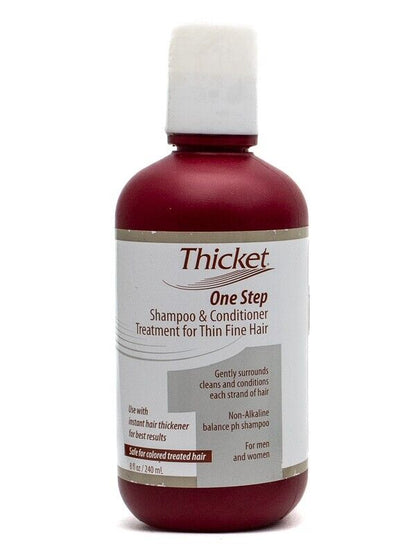 Thicket ONE STEP Shampoo & Conditioner Treatment for Fine Hair 8 fl oz
