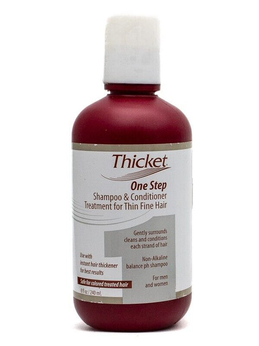 Thicket ONE STEP Shampoo & Conditioner Treatment for Fine Hair 8 fl oz