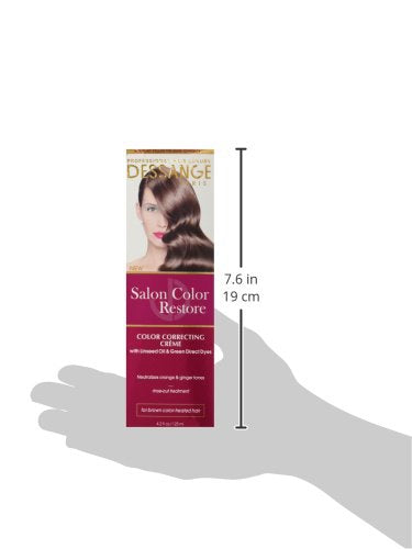 Dessange Salon Color Restore Color Correcting Creme for Brown Color Treated Hair  4.2 fl oz