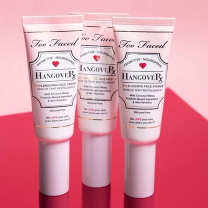 Too Faced Hangover Replenishing Face Primer | Hydrates, Boosts + Smooths Skin with Dewy Finish