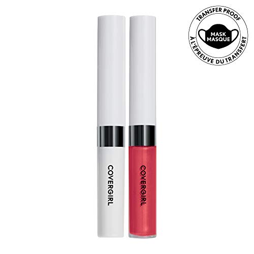 Covergirl Outlast All-Day Custom Reds Lipcolor, 800 Light Pale: Moisturizing Topcoat .06 Oz., All-Day Colorcoat .07 Fl Oz.