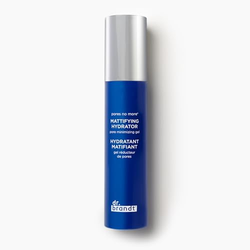 Dr. Brandt Pores No More Mattifying Hydrator - Targets Shine, Oiliness & Enlarged Pores - Hydrates for Up to 8 Hours