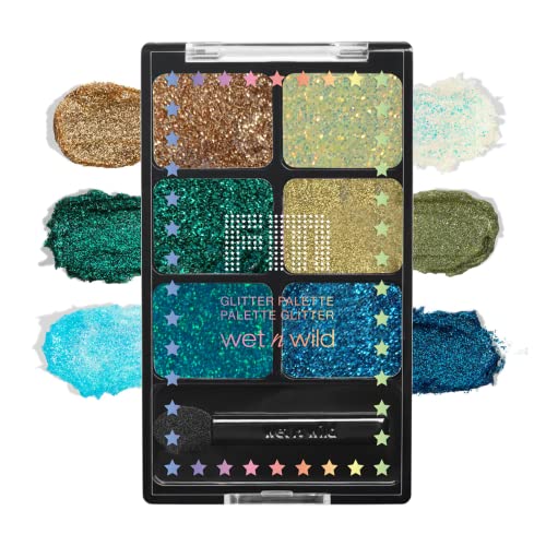 wet n wild FM GLITTER PALETTE, Boogie Monster  .25oz