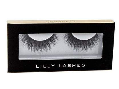 Lilly Lashes BROOKLYN Premium Synthetic Mink Lashes, One Pair