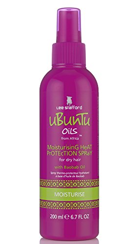 Lee Stafford UBUNTO OILS from Africa Oil Moisturizing Heat Protection Spray for Dry Hair  6.7  fl oz