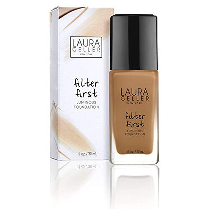 Laura Geller FILTER FIRST Luminous Foundation, Cognac   1 fl oz
