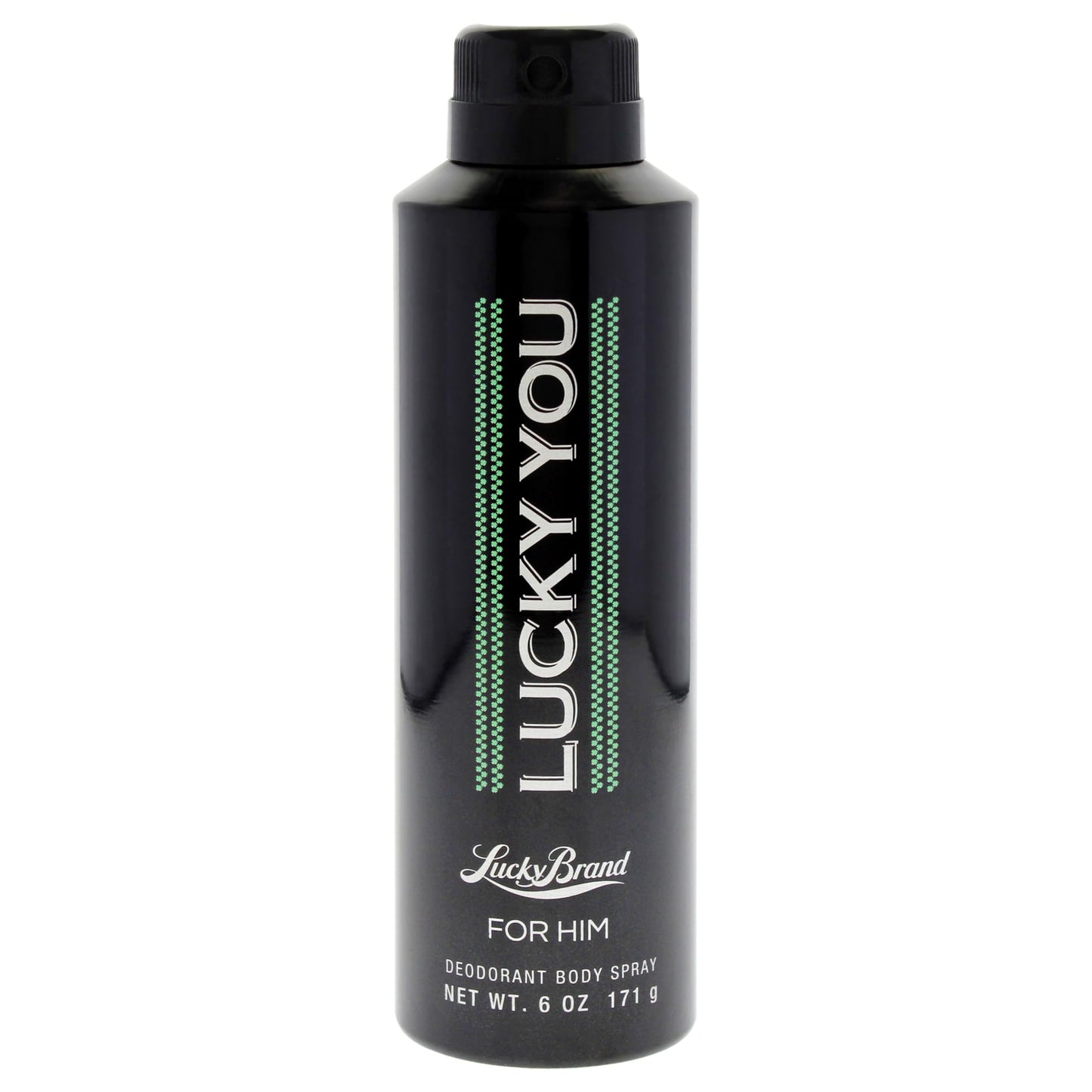 Men's Deodorant & Fragrance Body Spray by Lucky You, Day or Night Casual Scent