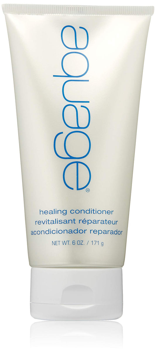 AQUAGE Healing Moisturizing Conditioner Heals and Repairs Damaged Hair, Build Strength from The Inside Out, Helps Increase Moisture Retention, 6 Fl Oz (Pack of 1)