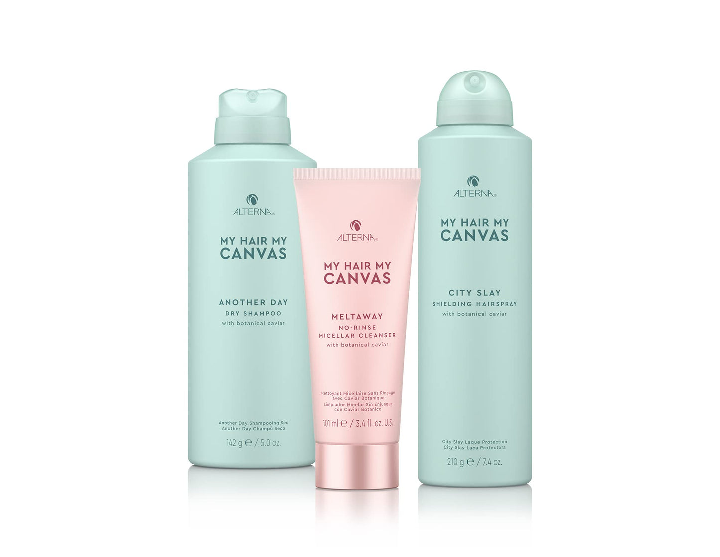 Alterna My Hair My Canvas City Slay Shielding Hairspray, 7.4 Fl Oz | Vegan | Buildable, Flexible Hold | Humidity & Heat Protection | Sulfate Free