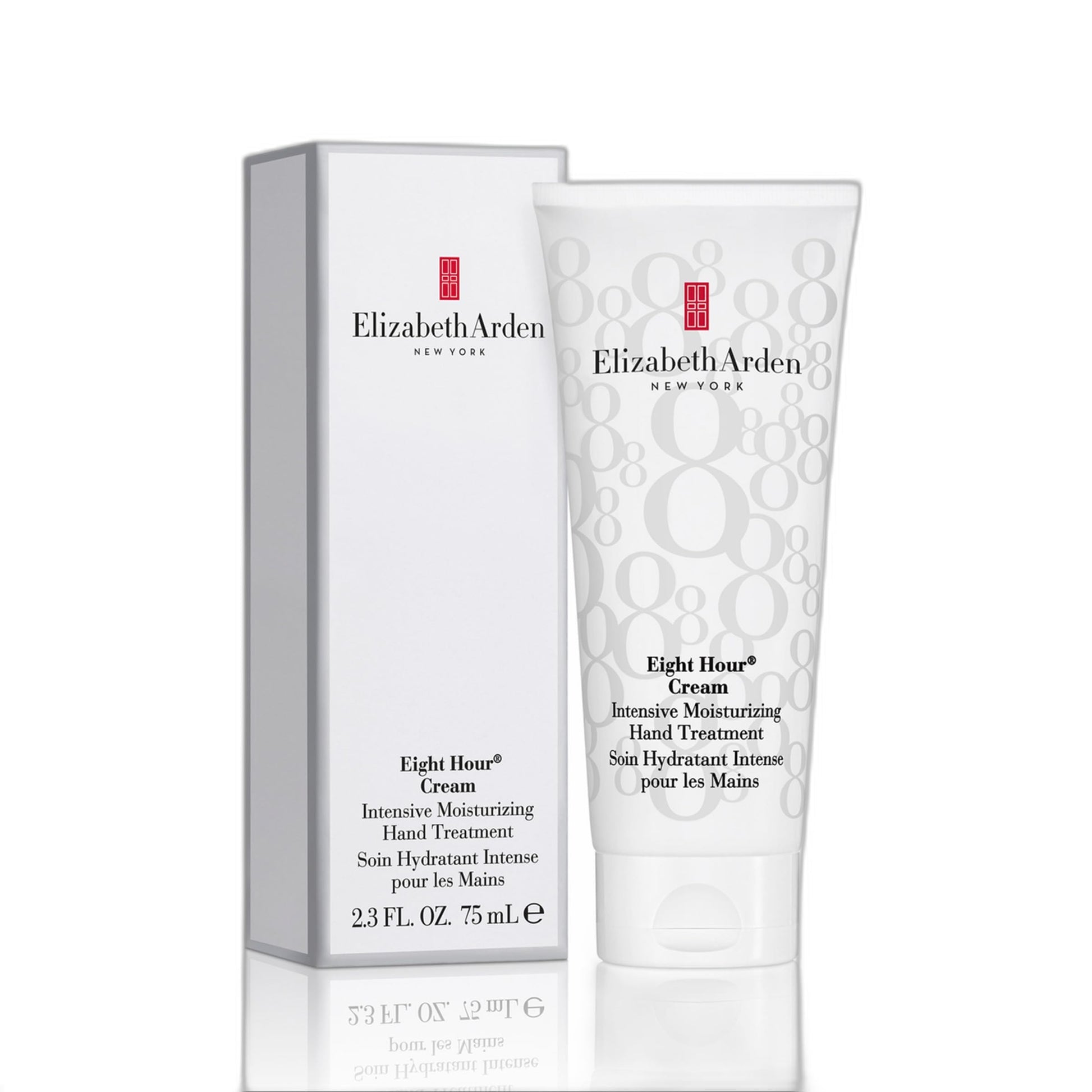 Elizabeth Arden Eight Hour Cream Intensive Moisturizing Hand Treatment, Travel Size Moisturizer, Rich Lotion for Dry, Cracked Skin, Non-Greasy, 2.3 oz
