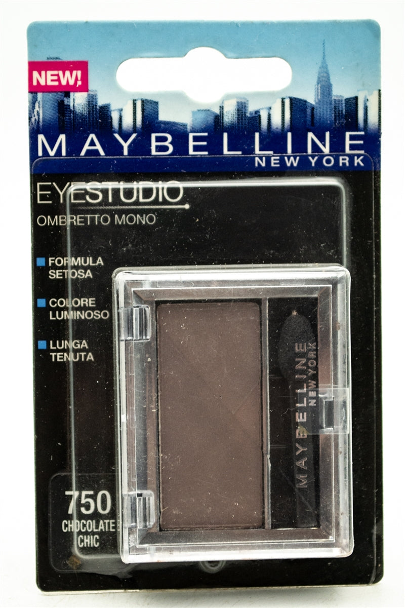 Maybelline EyeStudio 750 Chocolate Chic Eye Shadow (Italian Packaging)