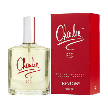 REVLON Charlie Eau De Toilette Spray for Women, Red, 3.4 Ounce