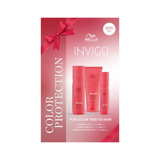 Wella Professionals INVIGO Brilliance, COLOR PROTECTION KIT, for Color Treated Hair