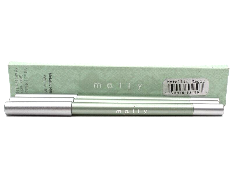 mally METALLIC MAGIC Eyeliner Trio, 3x .04oz each