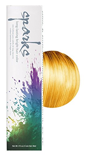 sparks LONG LASTING Bright Hair Color, Sunburst Yellow  3 fl oz