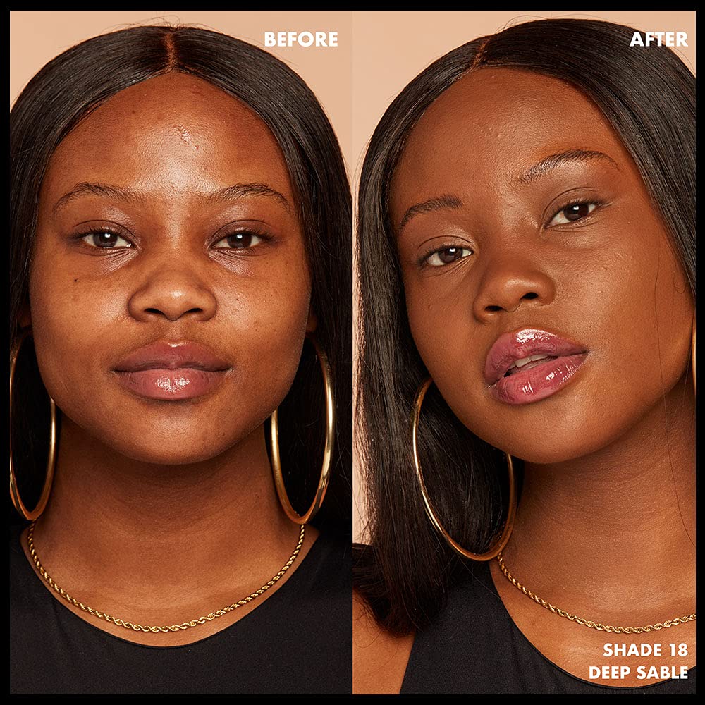 NYX Professional Makeup Can't Stop Won't Stop 24hr Full Coverage Liquid Foundation, Matte Finish, Waterproof, Deep Sable