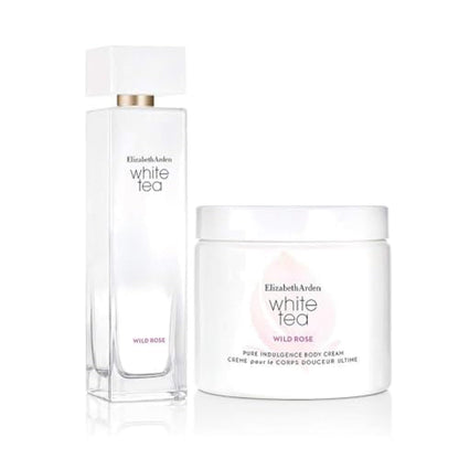 Elizabeth Arden White Tea Wild Rose Pure Indulgence Body Cream 13.5 oz