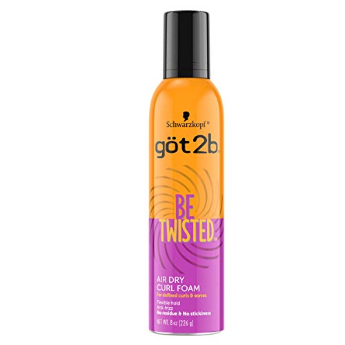Schwarzkopf got 2b  BE TWISTED Air Dry Curl Foam   8oz