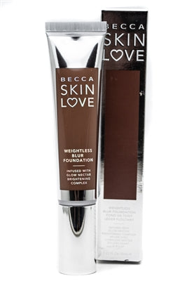 Becca SKIN LOVE Weightless Blur Foundation infused with Glow Nectar Brightening Complex, Walnut  1.23 fl oz