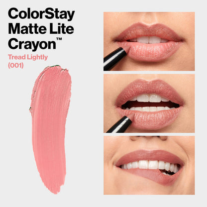 Revlon COLORSTAY Matte Finish Crayon, 001 Tread Lightly .049oz