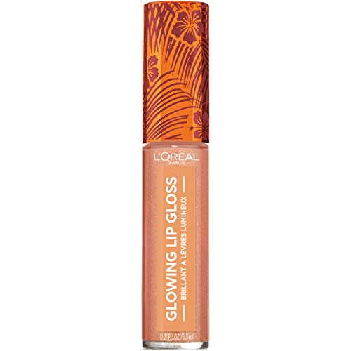 L'Oreal Glowing Lip Gloss, 04 Shell We Dance  .21 fl oz